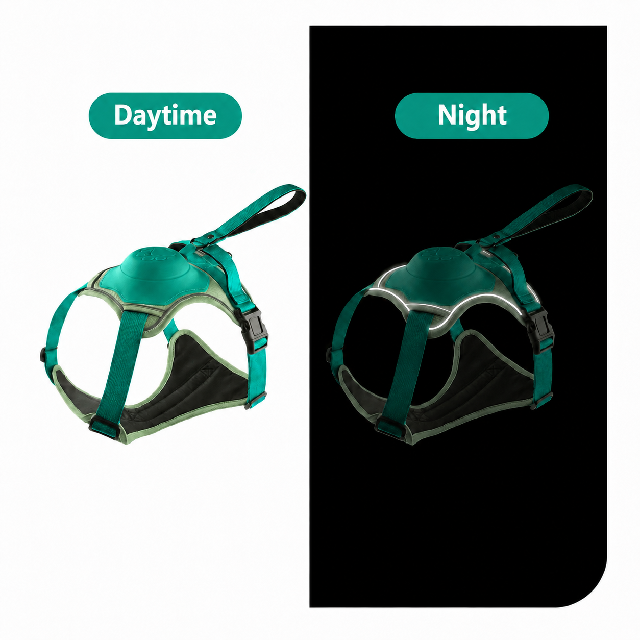 ReadyWalk Built-In Leash Dog Harness