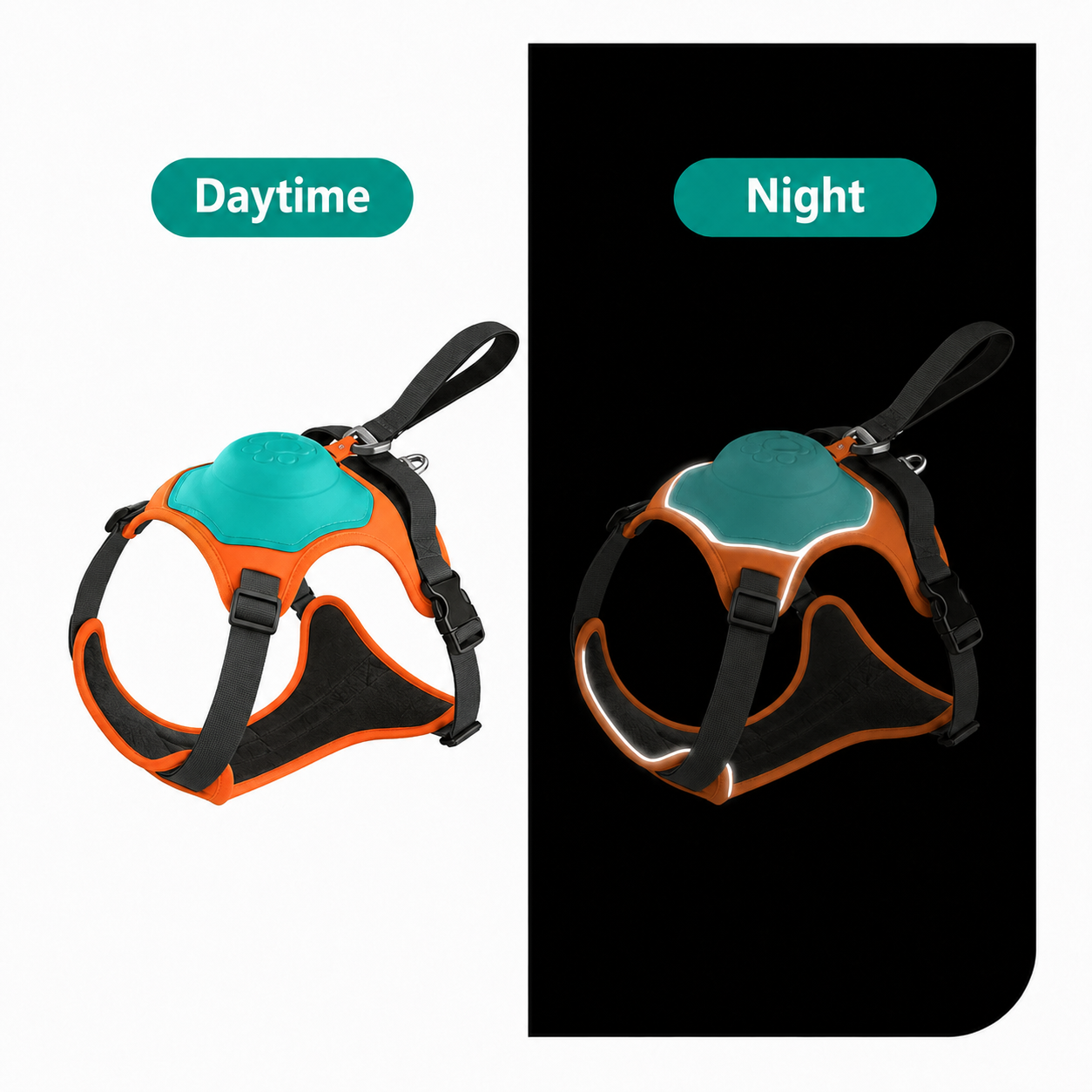 ReadyWalk Built-In Leash Dog Harness