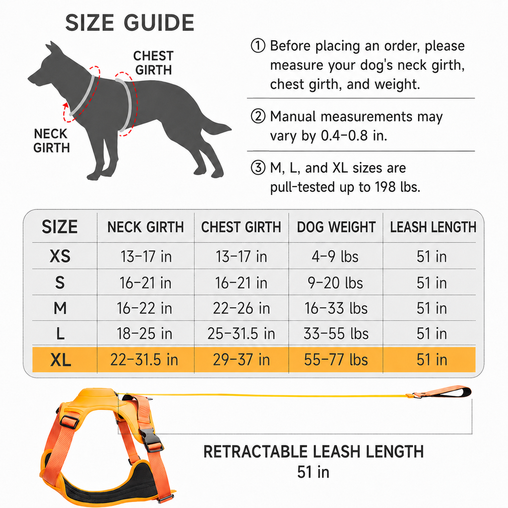 ReadyWalk Built-In Leash Dog Harness